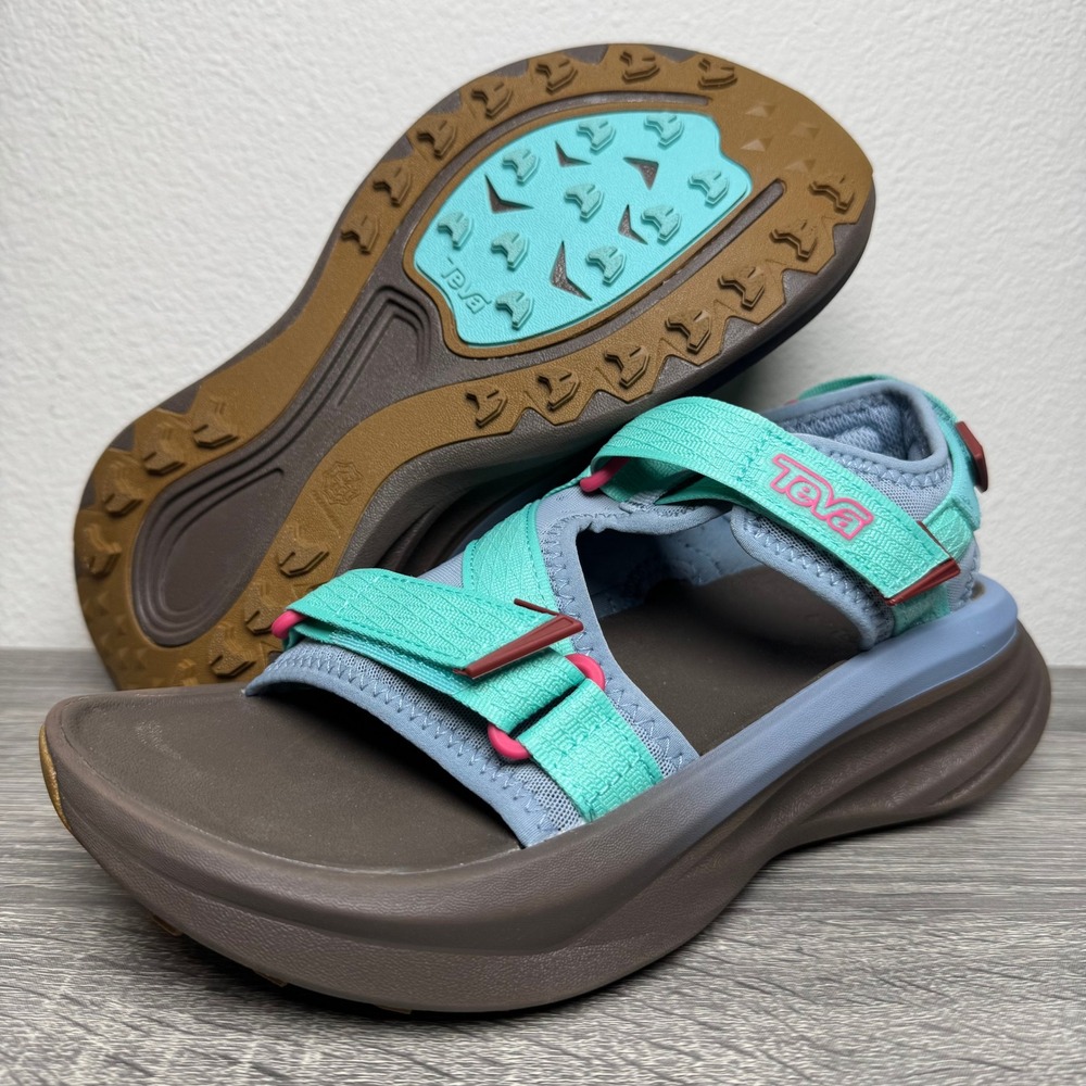 Teva Aventrail R2T Trail Running Sandals Women 6 Pool Blue Dusty Blue 1172831